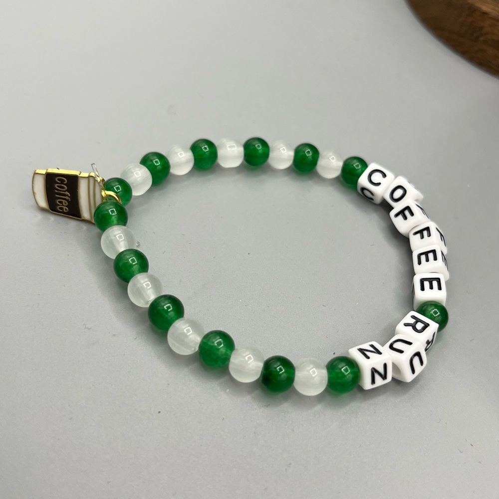 Coffee run bracelet
